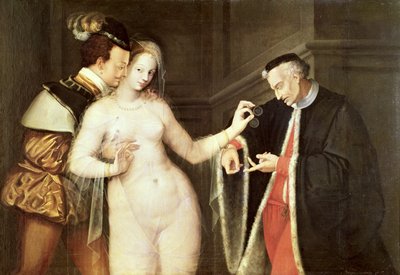 Woman Between Two Ages by French School
